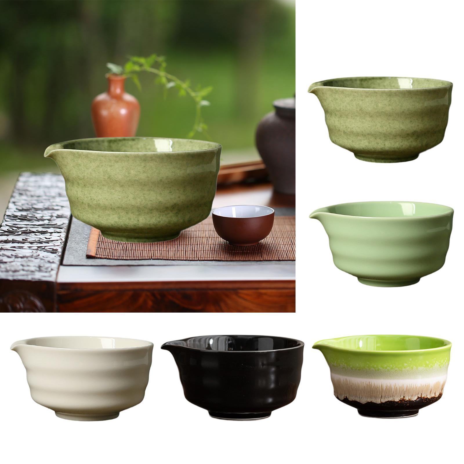 Japanese Tea - Keramische Matcha-kom met uitloop Japanse theekop