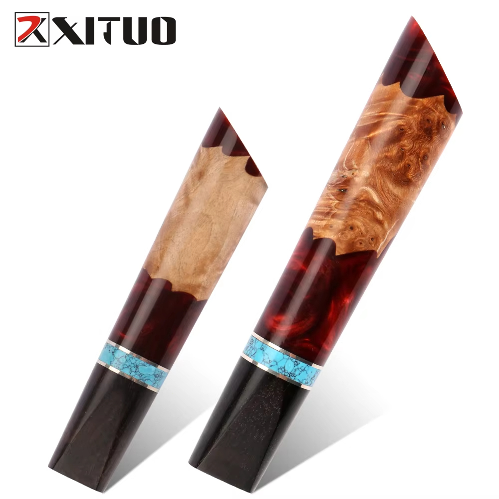 Japanese Knife - Japans exquisiete gestabiliseerde houten hars handvat