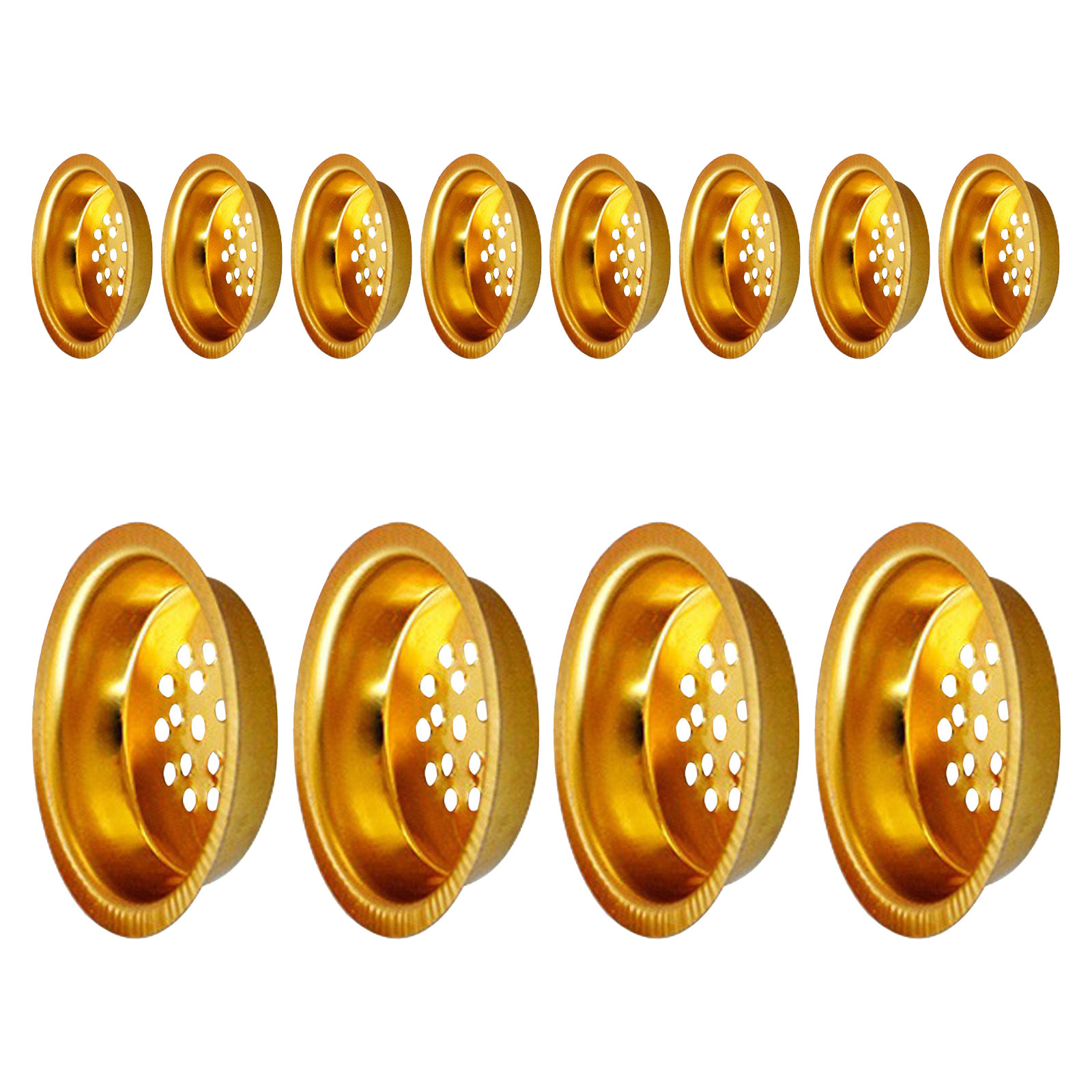 Incense Holder - 12 stuks ijzeren schermen voor wierookbranders,