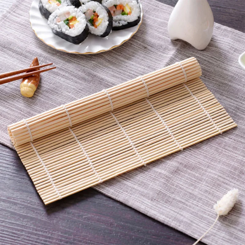 Sushi Making Kit - Prachtige Bamboe Sushi Mat met Witte