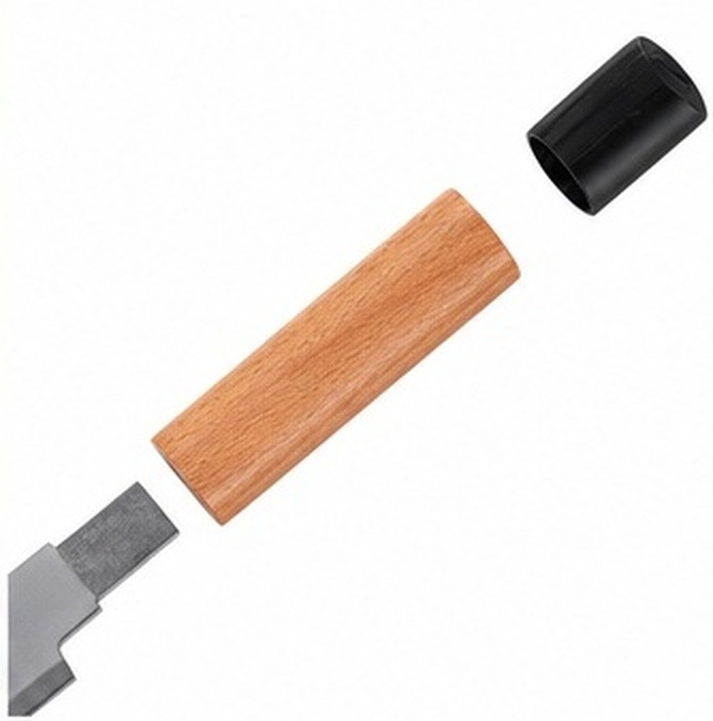 Japanese Knife - 4 stuks Japanse messenhandgrepen van hout,