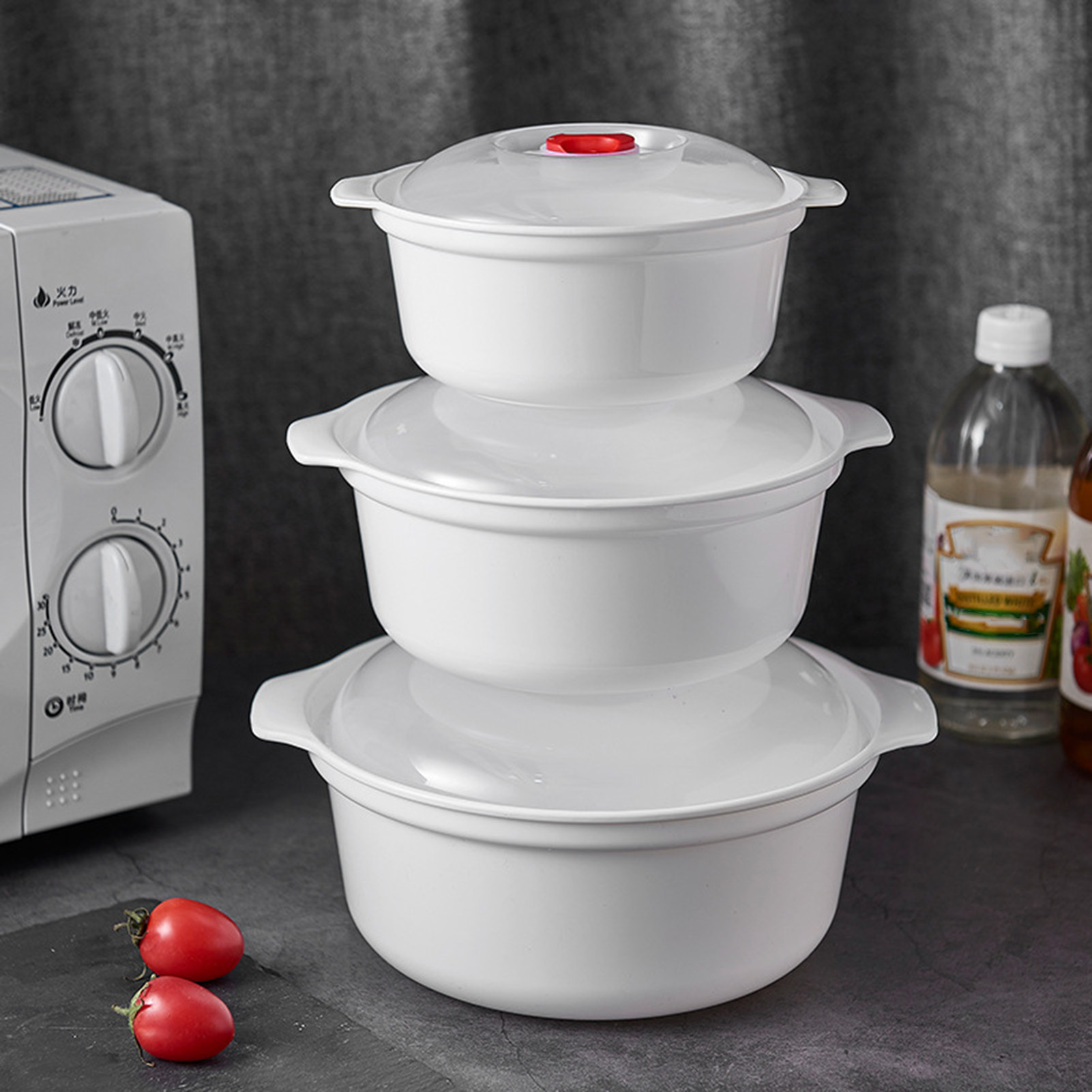 Bento Box - Professionele lunchbox, ronde voedselcontainer voor kamperen