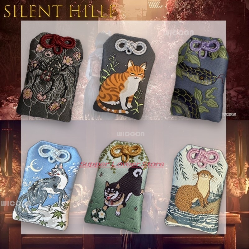 Japanese Fan - Disfraz SILENT HILL F Waaiergemaakte Amulet