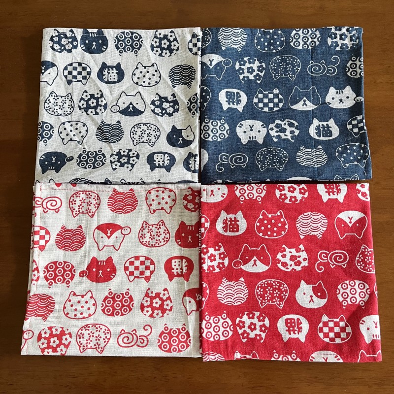 Furoshiki - Handdoek Meerdere maten Japanse zakdoek Furoshiki