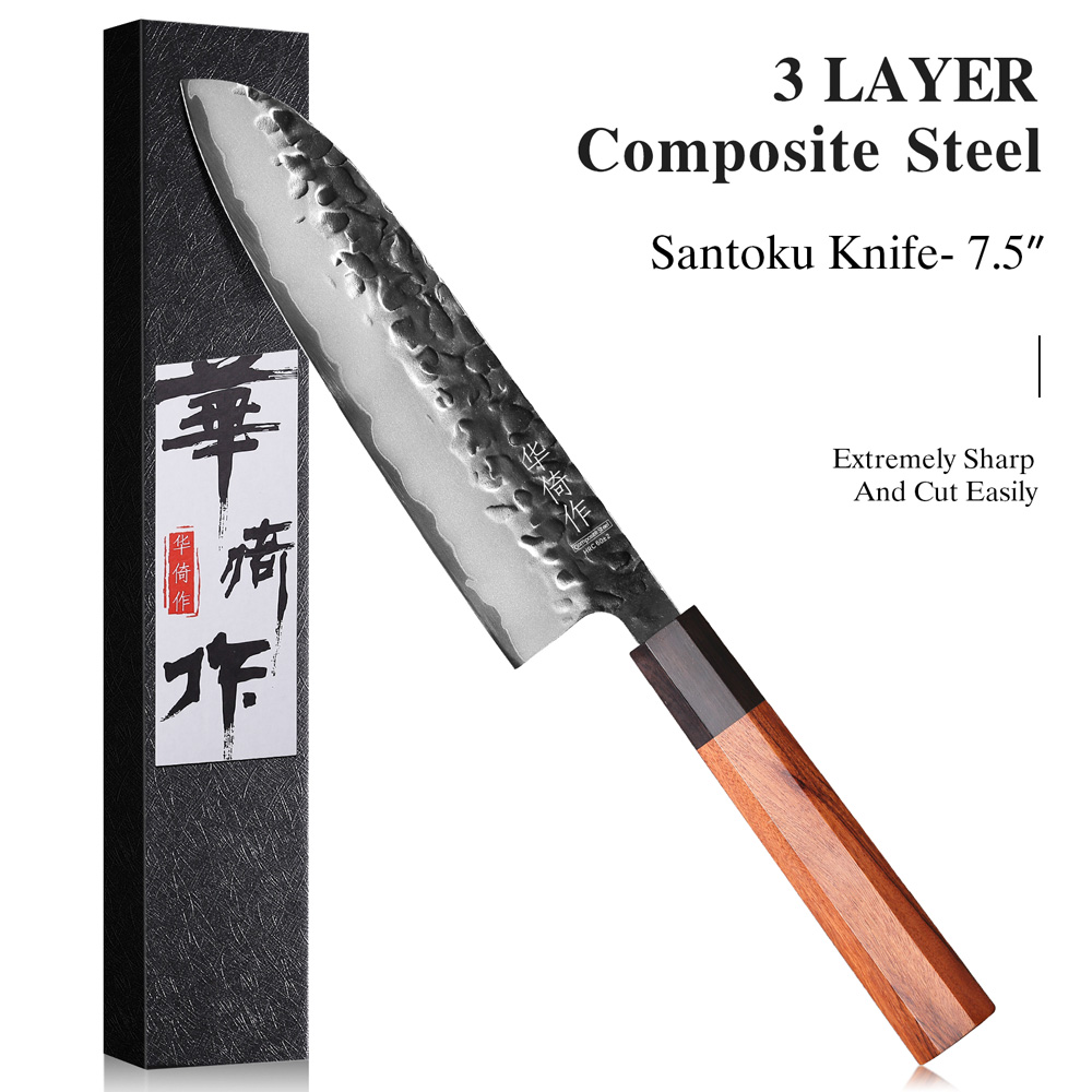 Japanese Knife - 7,5 inch Japans 3-laags composiet staal