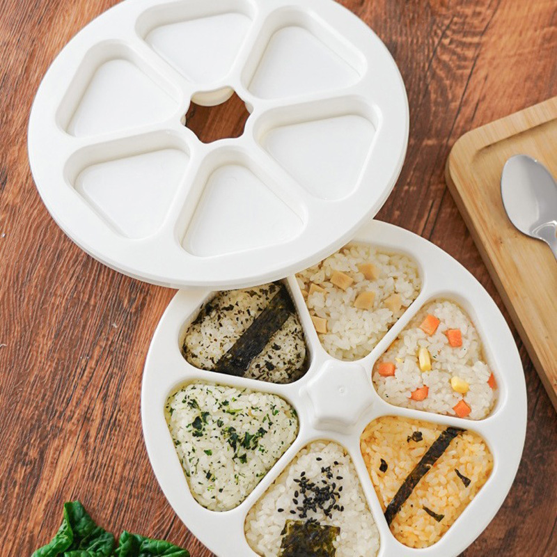 Sushi Making Kit - 6-in-1 Sushi Maker Box Onigiri Mold