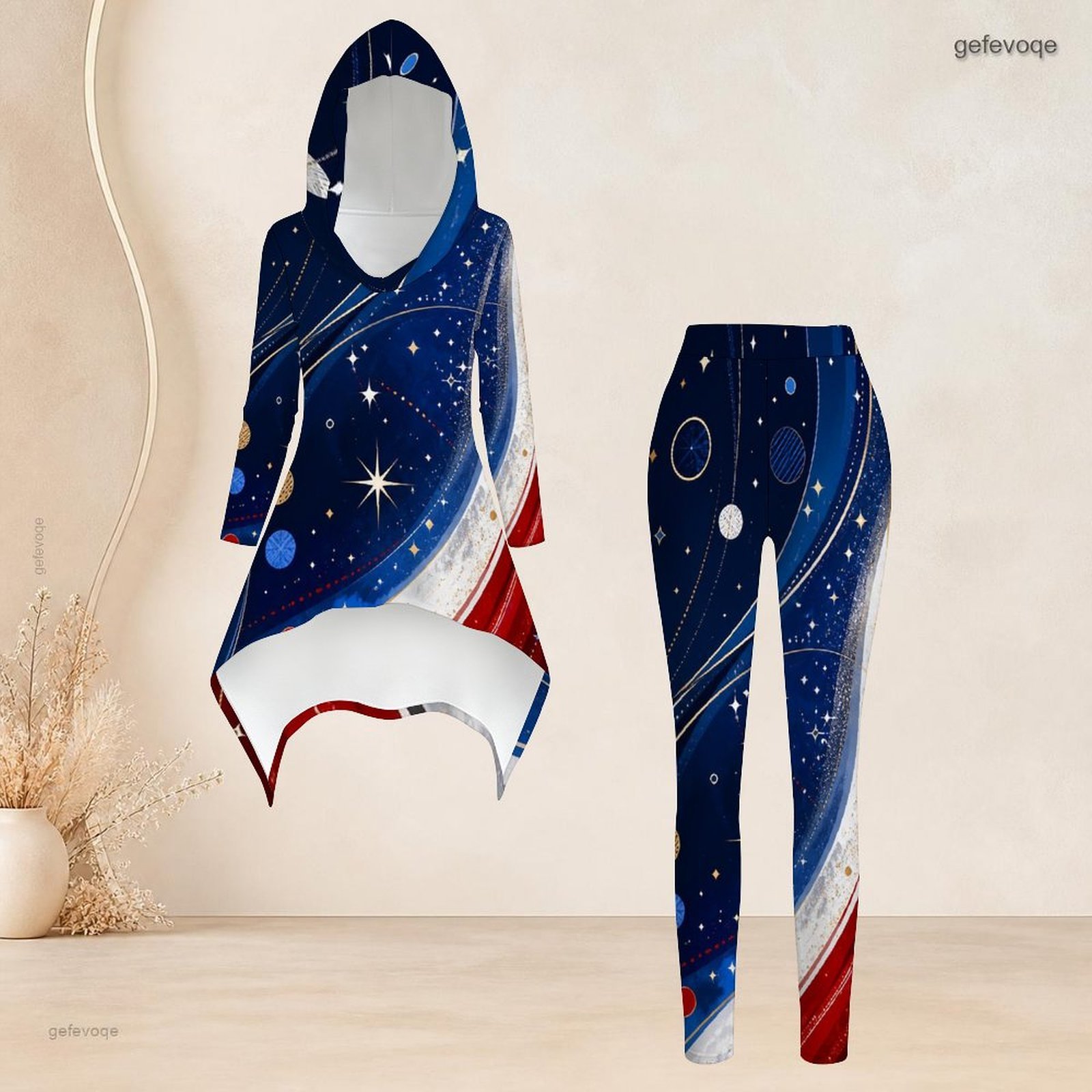Matcha - Modieus Dames Casual 2-delig Set: Hoodie
