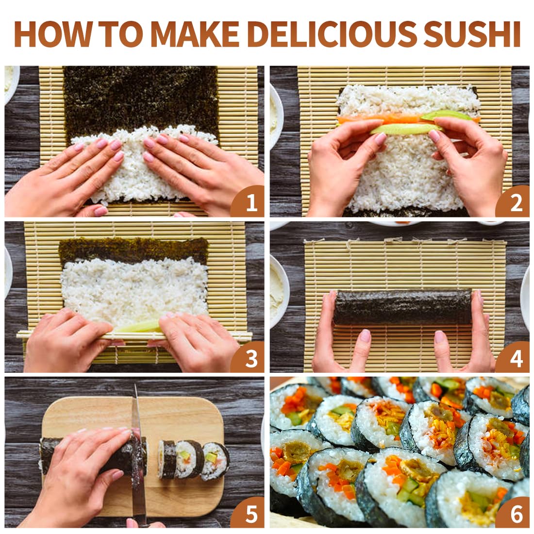 Sushi-set met verschillende st - Sushi Making Kit recensie en prijs