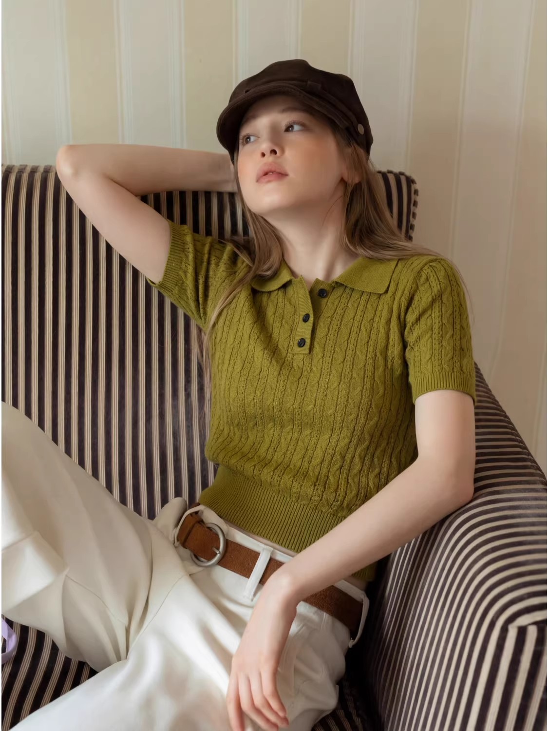 Mode Casual Stijl Twist Kabelg - Matcha recensie en prijs