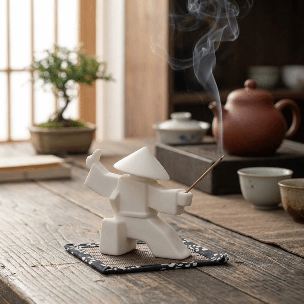2 STUKS 3D Gedrukt Samurai Wie - Incense Holder recensie en prijs