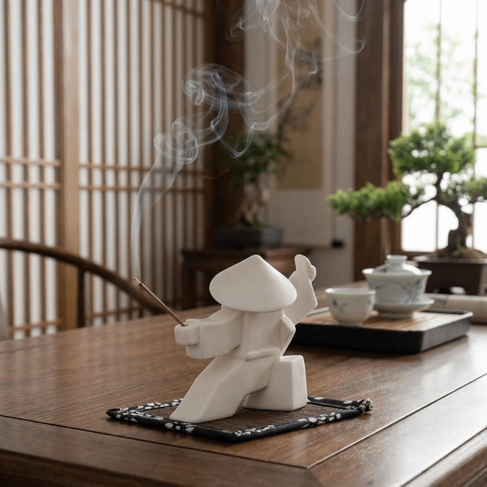 2 STUKS 3D Gedrukt Samurai Wie - Incense Holder recensie en prijs
