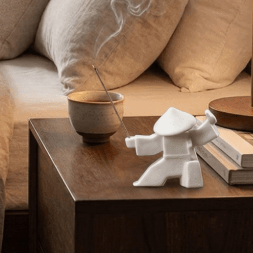 2 STUKS 3D Gedrukt Samurai Wie - Incense Holder recensie en prijs