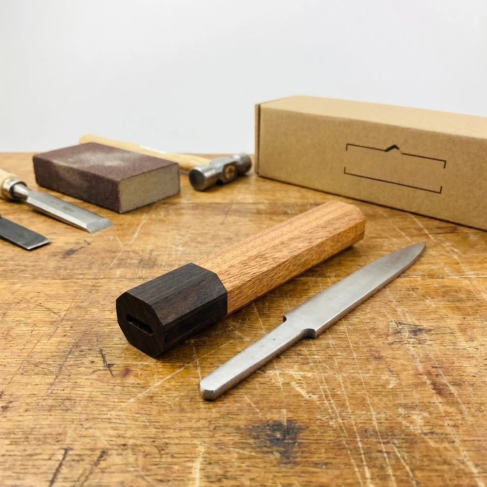 Massief houten, achthoekige ha - Japanese Knife recensie en prijs