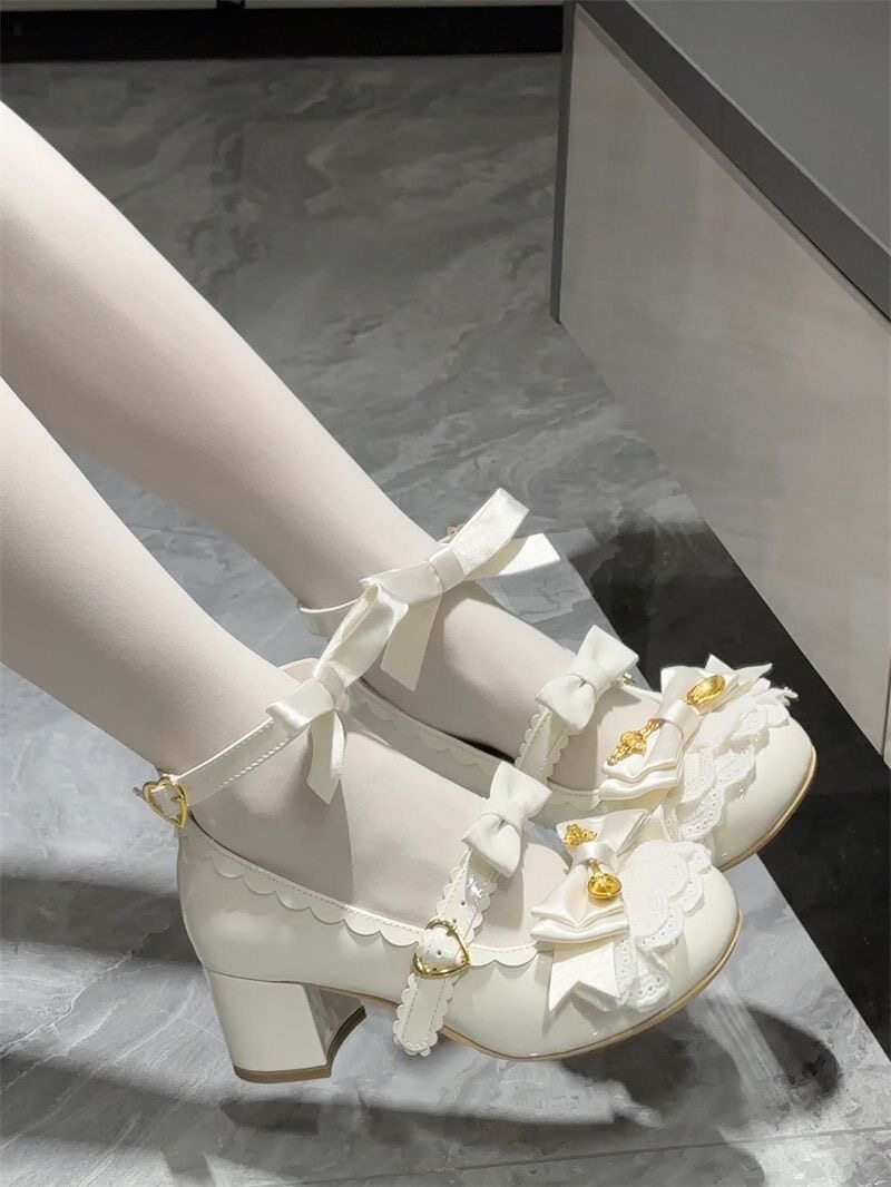 Kawaii Lolita schoenen met har - Japanese Tea recensie en prijs