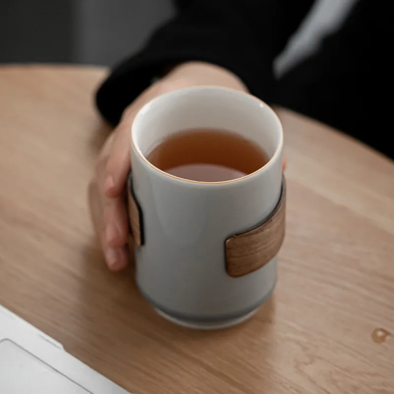 Bamboe houten gesp taille cup  - Japanese Pottery recensie en prijs