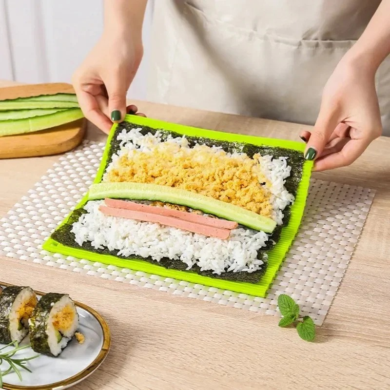 Herbruikbare siliconen sushiro - Sushi Making Kit recensie en prijs