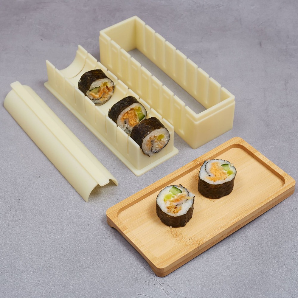 3-delige set plastic sushi mak - Sushi Making Kit recensie en prijs