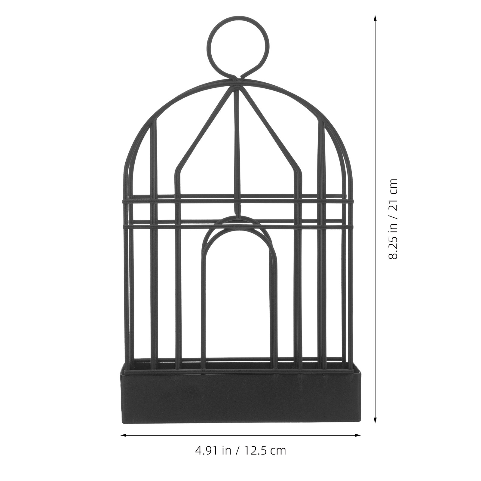 Zwarte retro ijzeren vogelkooi - Incense Holder recensie en prijs