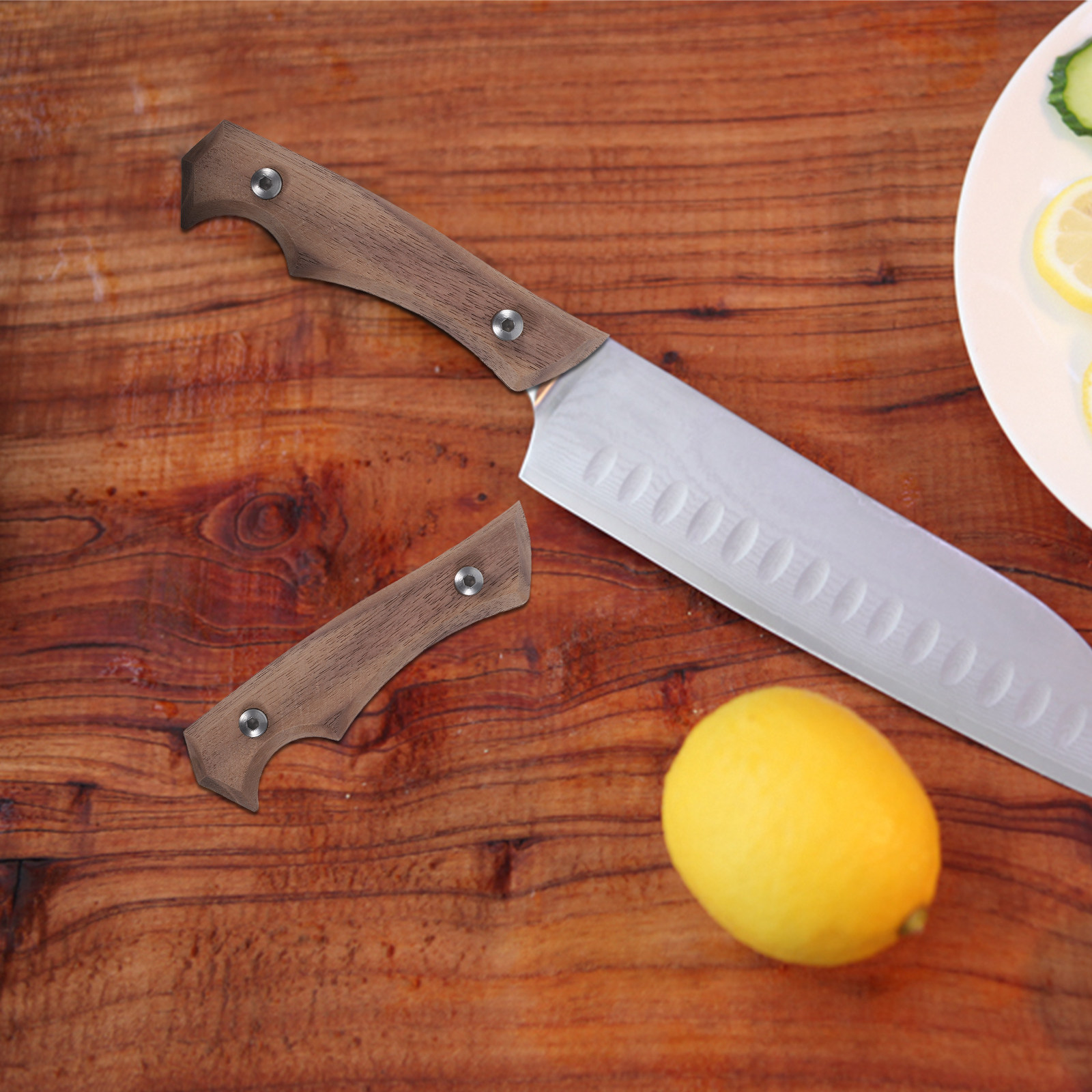 Hoogwaardige houten messenhand - Japanese Knife recensie en prijs