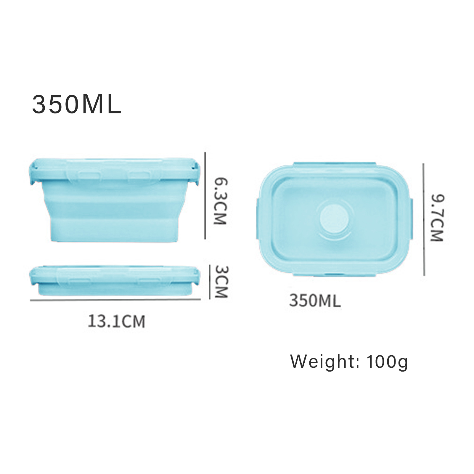 Siliconen lunchbox, voedselvei - Bento Box recensie en prijs