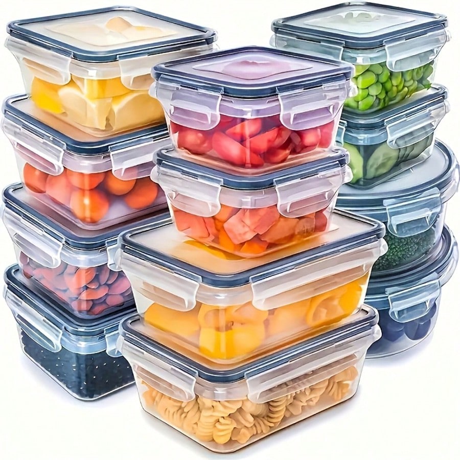 24-delige set voedselcontainer - Bento Box recensie en prijs