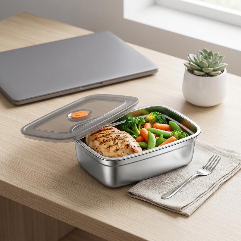 Roestvrijstalen campinglunchbo - Bento Box recensie en prijs
