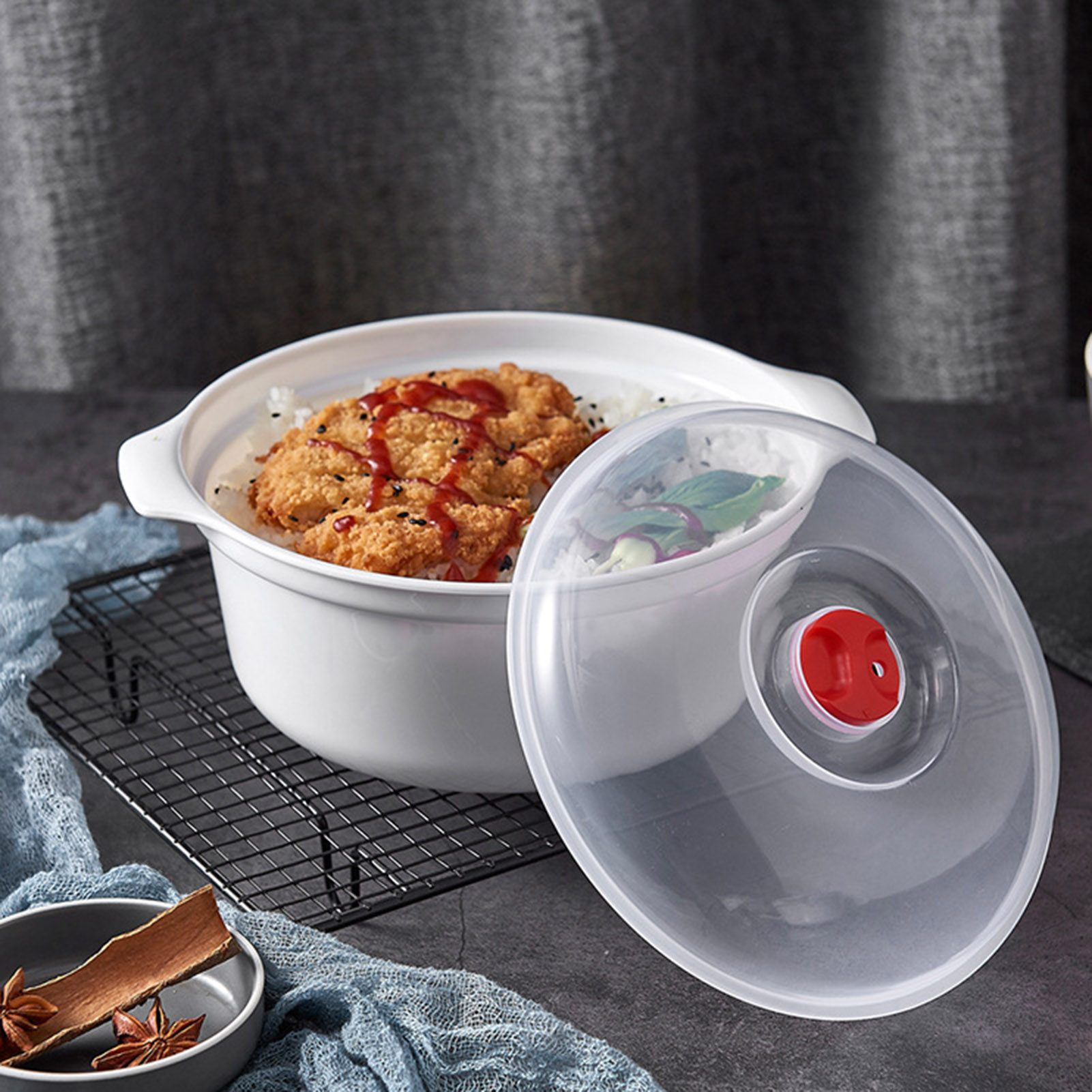 Professionele lunchbox, ronde  - Bento Box recensie en prijs