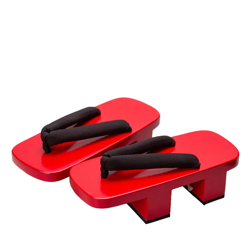 Dames Cosplay Schoenen Rood Ge - Geta Wooden Sandal recensie en prijs
