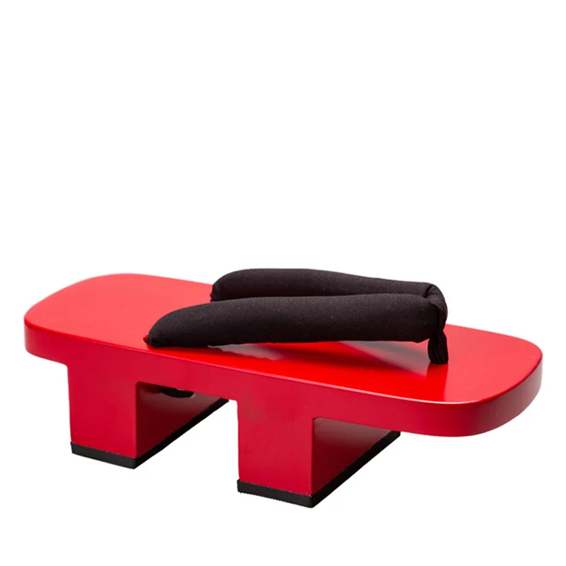 Dames Cosplay Schoenen Rood Ge - Geta Wooden Sandal recensie en prijs