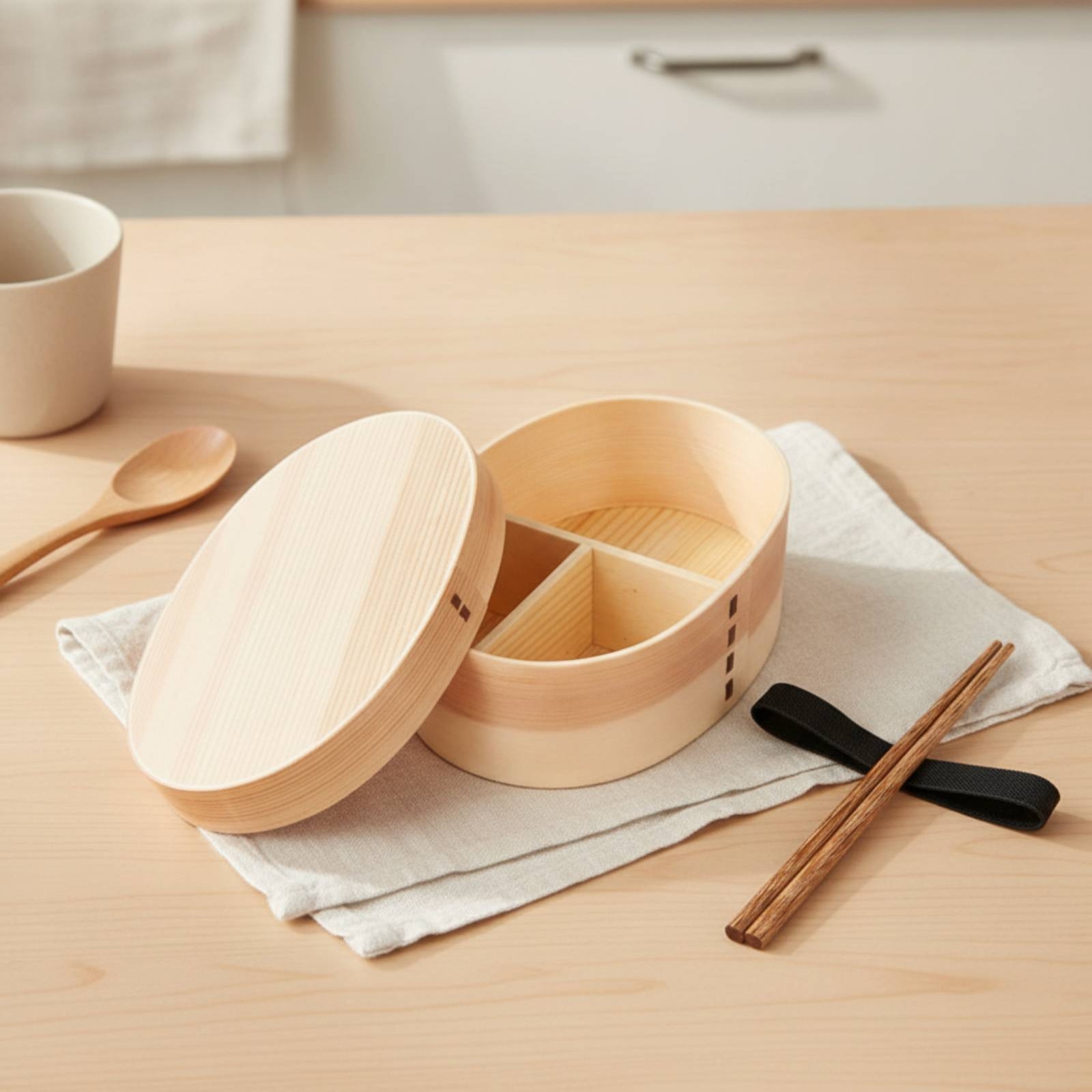 Houten Bento Box Japanse stijl - Bento Box recensie en prijs