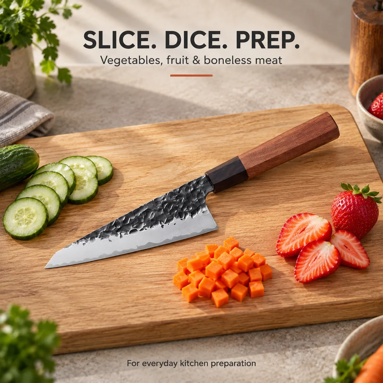 WXCOO handgesmede Japanse Bunk - Japanese Knife recensie en prijs