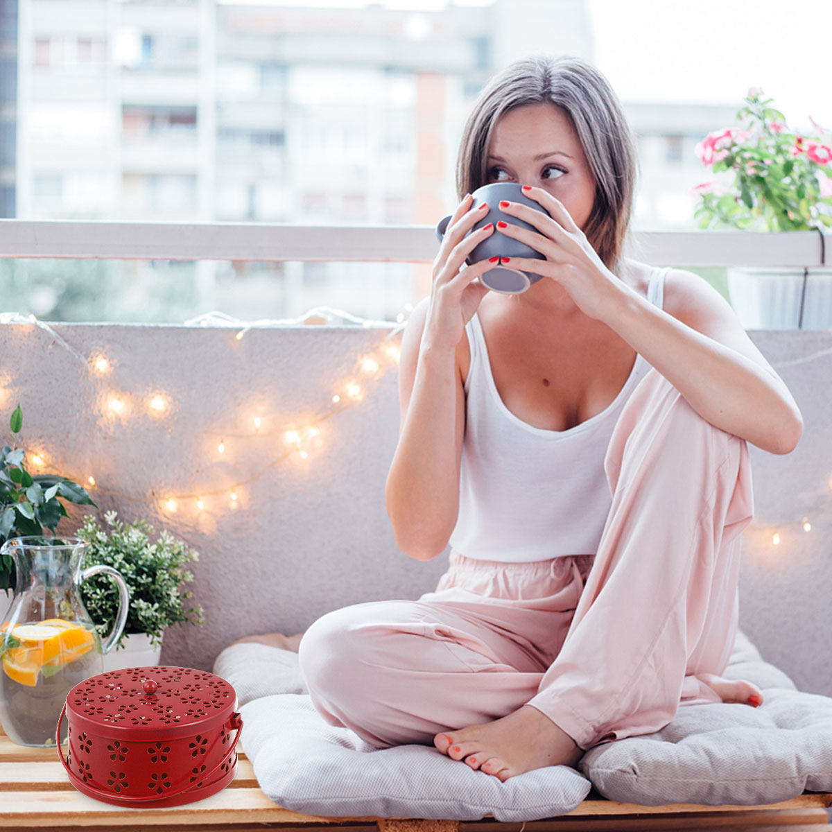 Doosje, brandwerend, van metaa - Incense Holder recensie en prijs
