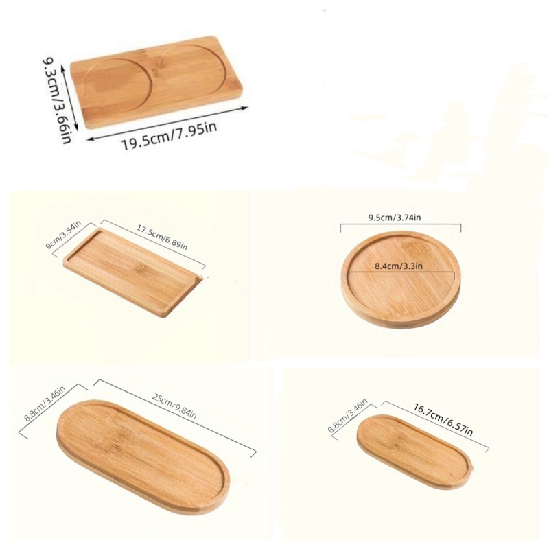 2 stuks/houten dienblad rond h - Japanese Snacks recensie en prijs