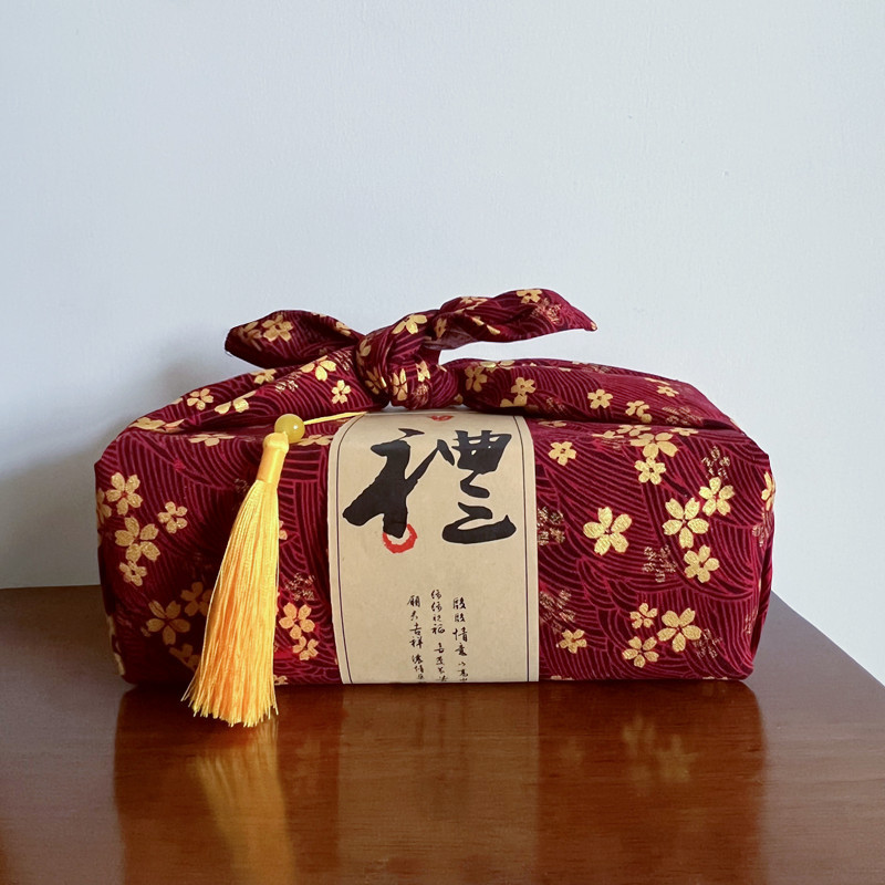 Japanse stijl zakdoek Furoshik - Furoshiki recensie en prijs