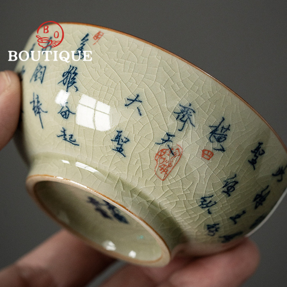 100Ml Oud Aardewerk Klei Blauw - Japanese Pottery recensie en prijs